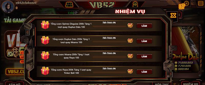 Khuyến Mãi Cực Hot Trong VB52