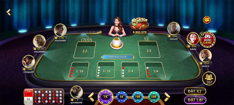 Minigame mới lạ hấp dẫn tại Ku789