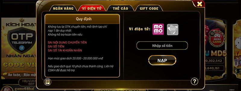 Nạp tiền SonSon thuận tiện nhất