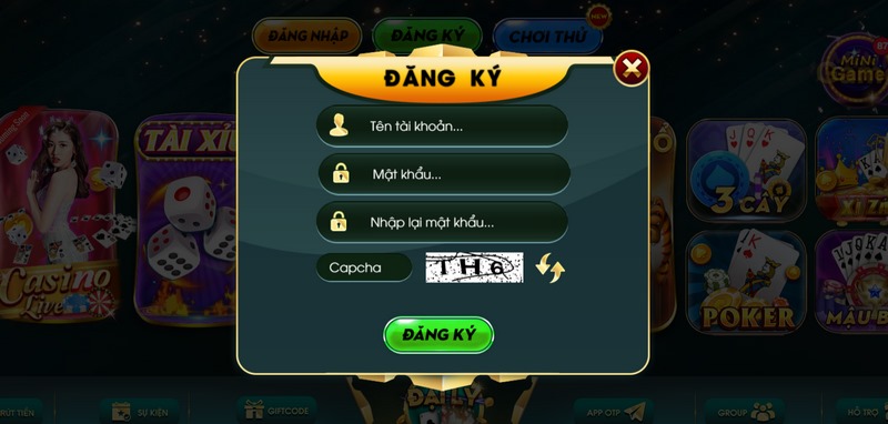 Hướng dẫn anh em cách đăng ký nhanh chóng tài khoản thành viên ở sân chơi